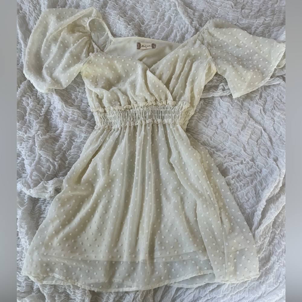 Altar’d State White Mini Dress